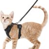 Cat Harness and Leash for Walking, Escape Proof Soft